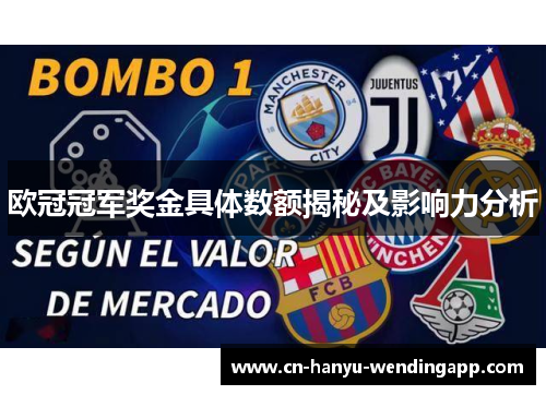 欧冠冠军奖金具体数额揭秘及影响力分析